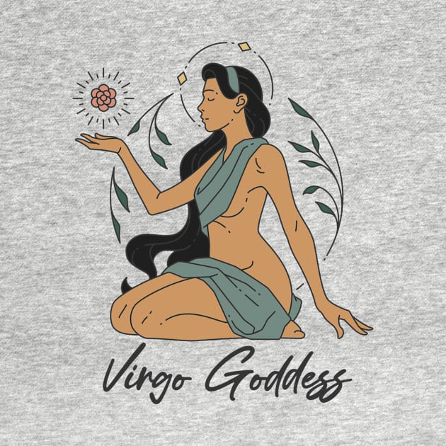 Virgo Goddess by Garden Avenue Designs